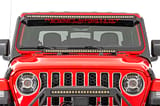 LED Light Kit | Windshield | 50" Spectrum Dual Row | Jeep Gladiator JT/Wrangler JL (18-26) view 6