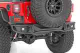 Rear Bumper | Tubular | Jeep Wrangler JK/Wrangler Unlimited (2007-2018) view 2