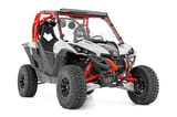 LED Light Kit | Front Mount | 40" Black Single Row | Can-Am Commander Max 1000 view 4
