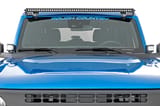50 Inch Black Series LED Light Bar | Single Row | Cool White DRL view 4