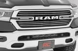 Dual 6in LED Grille Kit | Chrome Slimline | Ram 1500 2WD/4WD (2019-2024) view 1