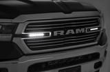 Dual 6in LED Grille Kit | Chrome Slimline | Ram 1500 2WD/4WD (2019-2024) view 3