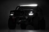 50 Inch Black Series LED Light Bar | Curved | Single Row view 6