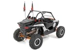 Whip Mount | Cage | 4' Multl-Color LED Whip Pair | Polaris RZR XP 1000 view 2