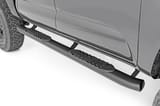 Oval Nerf Step | Double Cab | Black | Toyota Tacoma 2WD/4WD (2005-2023) view 1