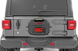Spare Tire Carrier Delete | 8 Inch BLK Ser LED | Jeep Wrangler JL (18-24) view 3