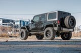 Spare Tire Carrier Spcr | Jeep Wrangler JK/Wrangler TJ/Wrangler Unlimited 4WD view 4