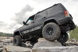 Rough Country 6.5 Inch Lift Kit | Long Arm | NP242 | Jeep Cherokee XJ 4WD (1984-2001) view 5