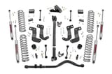 Rough Country 3.5 Inch lift Kit | C/A Drop | FR D/S | Jeep Wrangler Unlimited 4WD (18-23) view 1