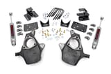 Rough Country Lowering Kit | Knuckle | 2"FR | 4"RR | Chevy/GMC 1500 (07-14) view 1