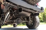 Performance Exhaust | Dual Outlet | Jeep Wrangler JK/Wrangler Unlimited (07-18) view 6