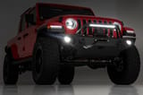 Front Winch Bumper | 9500S | Jeep Gladiator JT/Wrangler JK & JL/Wrangler Unlimited 4WD view 4