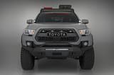 LED Light Kit | Ditch Mount | Black Series Round | 3.5 Inch | Amber DRL | Toyota Tacoma (16-23) view 6