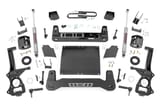 Rough Country 6 Inch Lift Kit | Mono Leaf Rear | Diesel | GMC Sierra 1500 2WD/4WD (19-24) view 1
