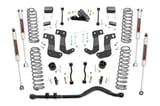 Rough Country 3.5 Inch Lift Kit | C/A Drop | Stage 1 | M1 | Jeep Wrangler Unlimited (18-23) view 1