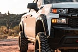 Defender Fender Flares | GTL Desert Sand | Chevy Silverado 1500 (19-26) view 2