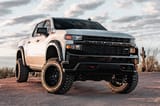 Defender Fender Flares | GCN Victory Red | Chevy Silverado 1500 (19-26) view 3