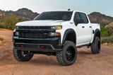 Pocket Fender Flares | G42 White Sands | Chevy Silverado 1500 2WD/4WD (22-26) view 5