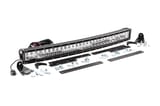 LED Light Kit | Behind Grille Mount | 30" Black Dual Row | White DRL | Chevy Silverado 1500 (14-15) view 1