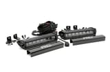8 Inch Black Series LED Light Bar | Single Row | Pair view 1