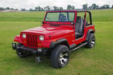 LED Light Mount | Lower Windshield | Pod Pair | Jeep Wrangler YJ 4WD (87-95) view 4