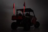 Whip Mount | Bed | 4' Multl-Color LED Whip Pair | Polaris General/Ranger 1000/Ranger XP 900/1000 view 4
