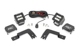 LED Light | Under Bed Mount | 2" Black Pair | Flood | Polaris XPEDITION ADV 5 view 1
