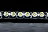 20 Inch Black Series LED Light Bar | Single Row | Cool White DRL view 3