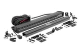 LED Light Kit | Bumper Mount | 20" Black Single Row | Ford Ranger (19-23) view 1