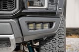 LED Light Kit | Fog Mount | Triple 2" Black Pair | Ford Raptor 4WD (17-20) view 1