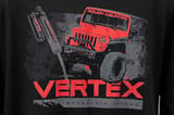 Rough Country T-Shirt | Long Sleeve | Vertex | Black | SM view 2