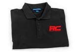 Rough Country Polo | Rough Country Logo | Black | Cotton | Size XL view 2
