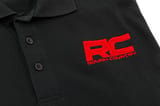 Rough Country Polo | Rough Country Logo | Black | Cotton | Size Large view 3