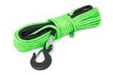Synthetic Rope | 1/4 Inch | 50 Ft | Lime Green view 2