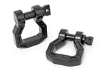 D-Ring | Forged | Pair | Black view 1