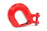 Winch Hook | Forged | Red view 1