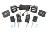 LED Light Kit | "A" Pillar Mount | 2" Black Pair | Spot | Polaris RZR PRO XP view 1