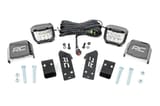 LED Light Kit | "A" Pillar Mount | 2" Chrome Pair | Wide Angle | Polaris RZR PRO XP view 1
