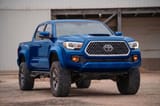 Sport Fender Flares | 8W7 Blue Crush | Toyota Tacoma 2WD/4WD (2016-2023) view 4