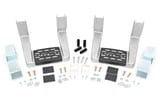 Single Hoop Step | Universal | Alum | Pair | Multiple Makes & Models (Chevy/Ford/GMC/Ram) view 3