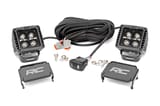 2 Inch Black Series LED Light Pods | Spot | Square | Cool White DRL view 1