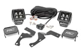 LED Light Kit | Ditch Mount | 2" Black Pair | Amber DRL | Toyota 4Runner (10-24) view 1