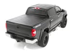 Soft Tri-Fold Bed Cover | With & W/O OE Rails | 6'7" Bed | Toyota Tundra (07-21) view 2