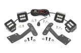LED Light Kit | Ditch Mount | Dual 2" Black Pairs | Spot/Flood | Toyota Tundra (14-21) view 1