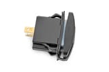 USB Switch Insert | 2x1 with Logo | Blue Back Light view 3