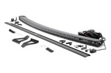 LED Light Kit | Windshield Mount | 50" BLK Single Row | Jeep Cherokee XJ (84-01) view 1