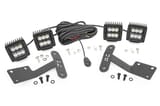 LED Light Kit | Ditch Mount | Dual 2" Black Pairs | Spot | Toyota Tundra (14-21) view 1