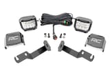 LED Light Kit | Ditch Mount | 3" OSRAM | Wide | Toyota Tacoma 2WD/4WD (05-15) view 1