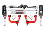 Rough Country 3.5 Inch Lift Kit | Red UCA | M1 Struts | Toyota Tacoma 2WD/4WD (2005-2023) view 1