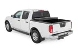 Hard Tri-Fold Flip Up Bed Cover | 5' Bed | Nissan Frontier 2WD/4WD (05-21) view 4